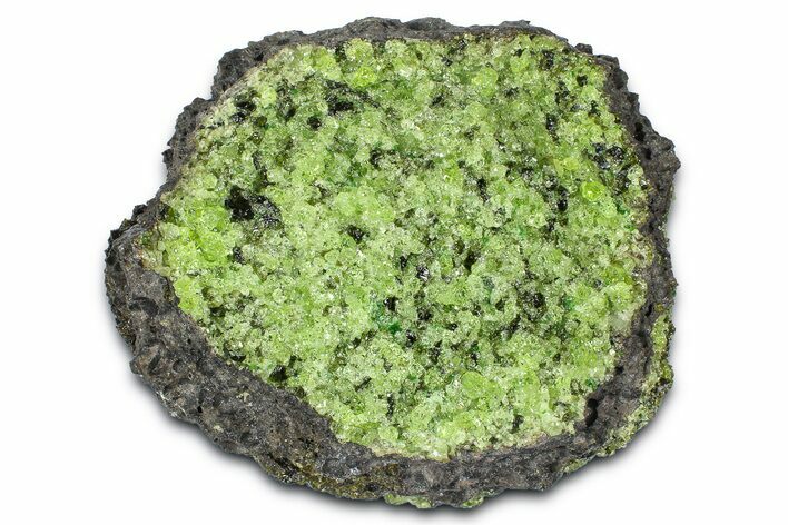 Peridot Crystals in Basalt - Arizona #369523